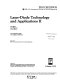 Laser-diode technology and applications II : 16-19 January 1990, Los Angeles, California /