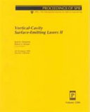 Vertical-cavity surface-emitting lasers II : 28-29 January 1998, San Jose, California /