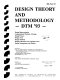 Design theory and methodology, DTM '93 : presented at the 1993 ASME Design Technical Conferences, 5th International Conference on Design Theory and Methodology, Albuquerque, New Mexico, September 19-22, 1993 /