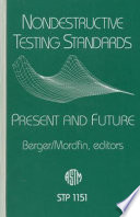 Nondestructive testing standards--present and future /