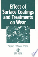 Effect of surface coatings and treatments on wear /