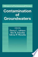 Contamination of groundwaters /