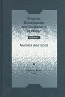 Organic substances and sediments in water /