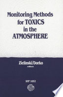 Monitoring methods for toxics in the atmosphere /
