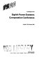 Proceedings of the Eighth Power Systems Computation Conference, Helsinki, 19-24 August 1984.