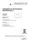 Lithography for semiconductor manufacturing II : 30 May-1 June, 2001, Edinburgh, UK /