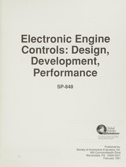 Electronic engine controls : design, development, performance.