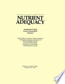 Nutrient adequacy : assessment using food consumption surveys /