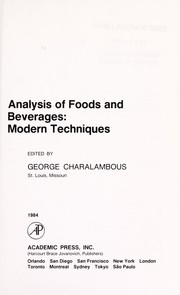 Analysis of foods and beverages : modern techniques /
