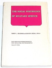 The Social psychology of military service /