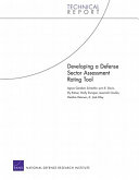 Developing a defense sector assessment rating tool /