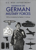 Handbook on German military forces /