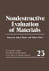 Nondestructive evaluation of materials /