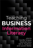 Teaching business information literacy /