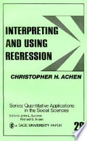 Interpreting and using regression /