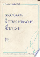 Bibliografía de autores españoles del siglo XVIII /