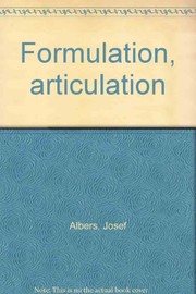 Formulation, articulation /