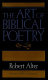 The art of Biblical poetry /