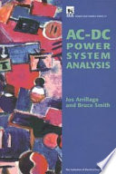 AC-DC power system analysis /