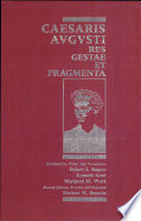 Caesaris Augusti Res gestae ; et, Fragmenta /