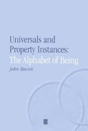 Universals and property instances : the alphabet of being /