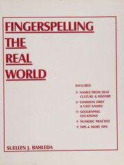 Fingerspelling the real world /