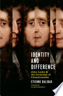 Identity and difference : John Locke and the invention of consciousness /