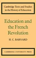Education and the French Revolution,
