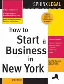 How to start a business in New York /
