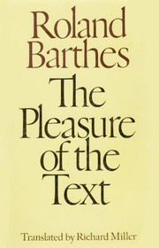 The pleasure of the text /