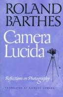 Camera lucida : reflections on photography /
