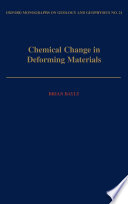 Chemical change in deforming materials /