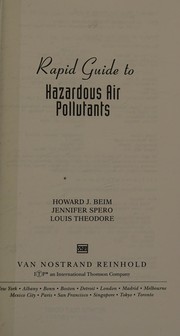 Rapid guide to hazardous air pollutants /
