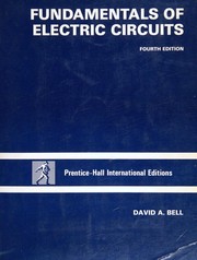 Fundamentals of electric circuits /