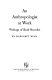 An anthropologist at work : writings of Ruth Benedict /
