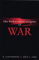 The behavioral origins of war /