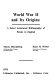 World War II and its origins : a select annotated bibliography of books in English /