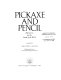 Pickaxe and pencil : references for the study of the WPA /