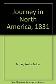 Journey in North America, 1831 /