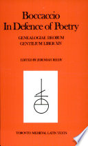 In defence of poetry = Genealogiae deorum gentilium liber XIV /