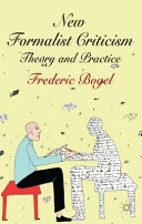 New formalist criticism : theory and practice /