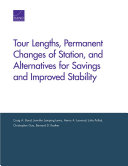 Tour lengths, permanent changes of station, and alternatives for savings and improved stability /