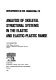 Analysis of skeletal structural systems in the elastic and elastic-plastic range /