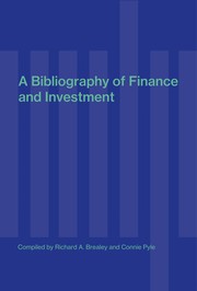 A bibliography of finance /