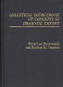 Analytical sourcebook of concepts in dramatic theory /