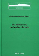 Das Romanwerk von Ingeborg Drewitz /