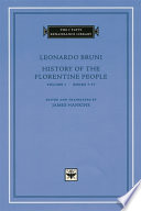 History of the Florentine people /