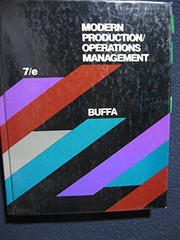 Modern production/operations management /