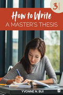 How to write a master's thesis /