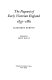 The pageant of early Victorian England, 1837-1861.